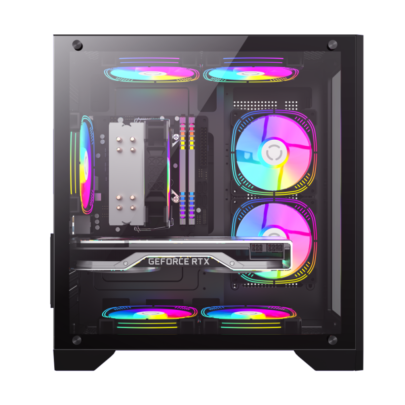 GameMax Infinity Mini Case - Black GameMax Infinity Mini Case - Black